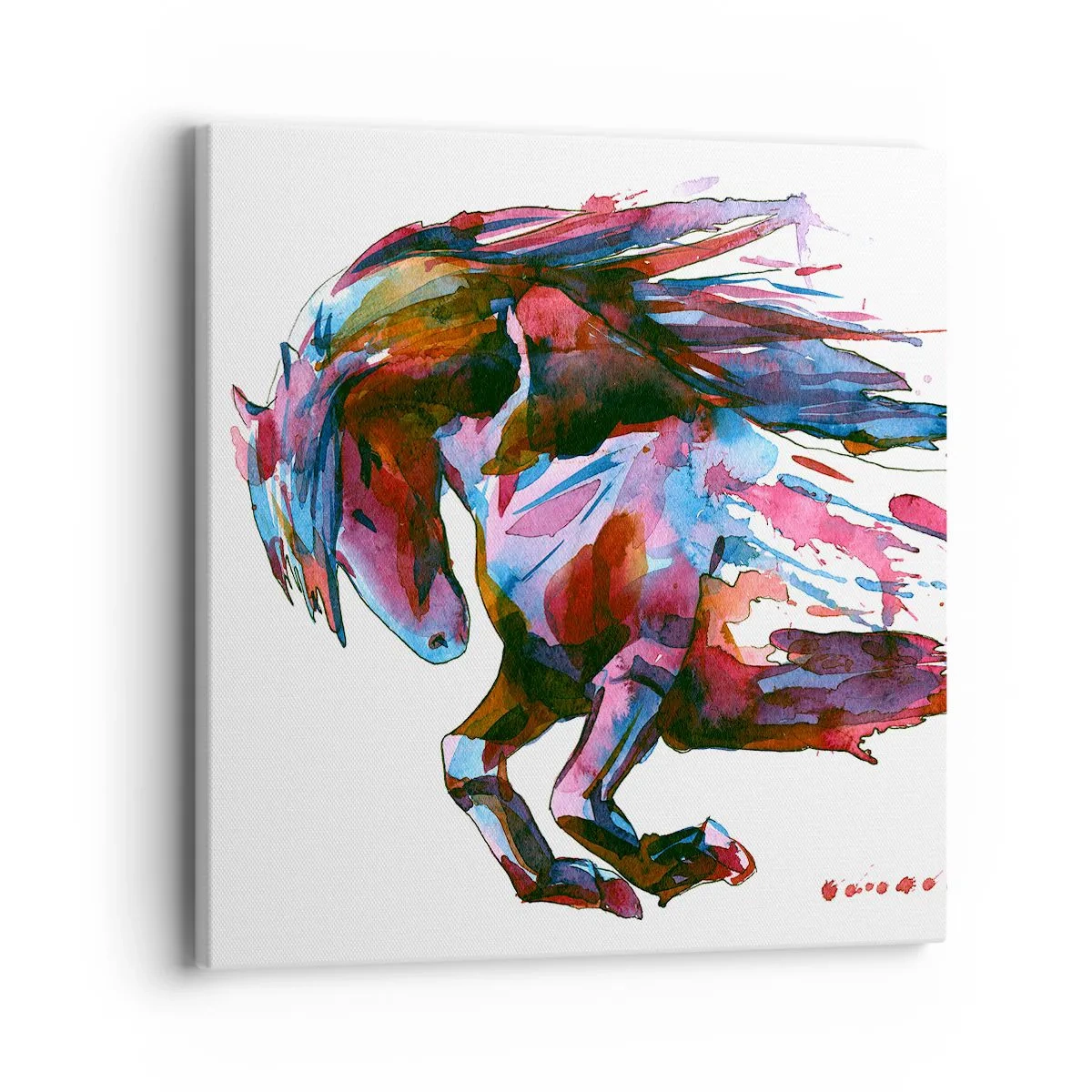 Bild auf Leinwand - Leinwandbild - In Verzückung - 40x40 cm