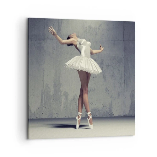 Bild auf Leinwand - Leinwandbild - Leicht wie ein Vogel - 50x50 cm