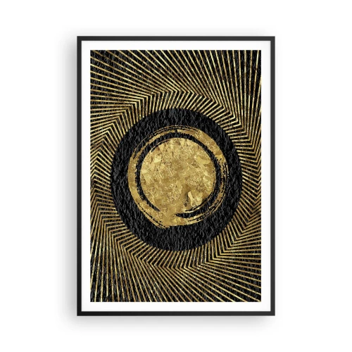 Poster in einem schwarzem Rahmen - Glamour-Komposition - 70x100 cm