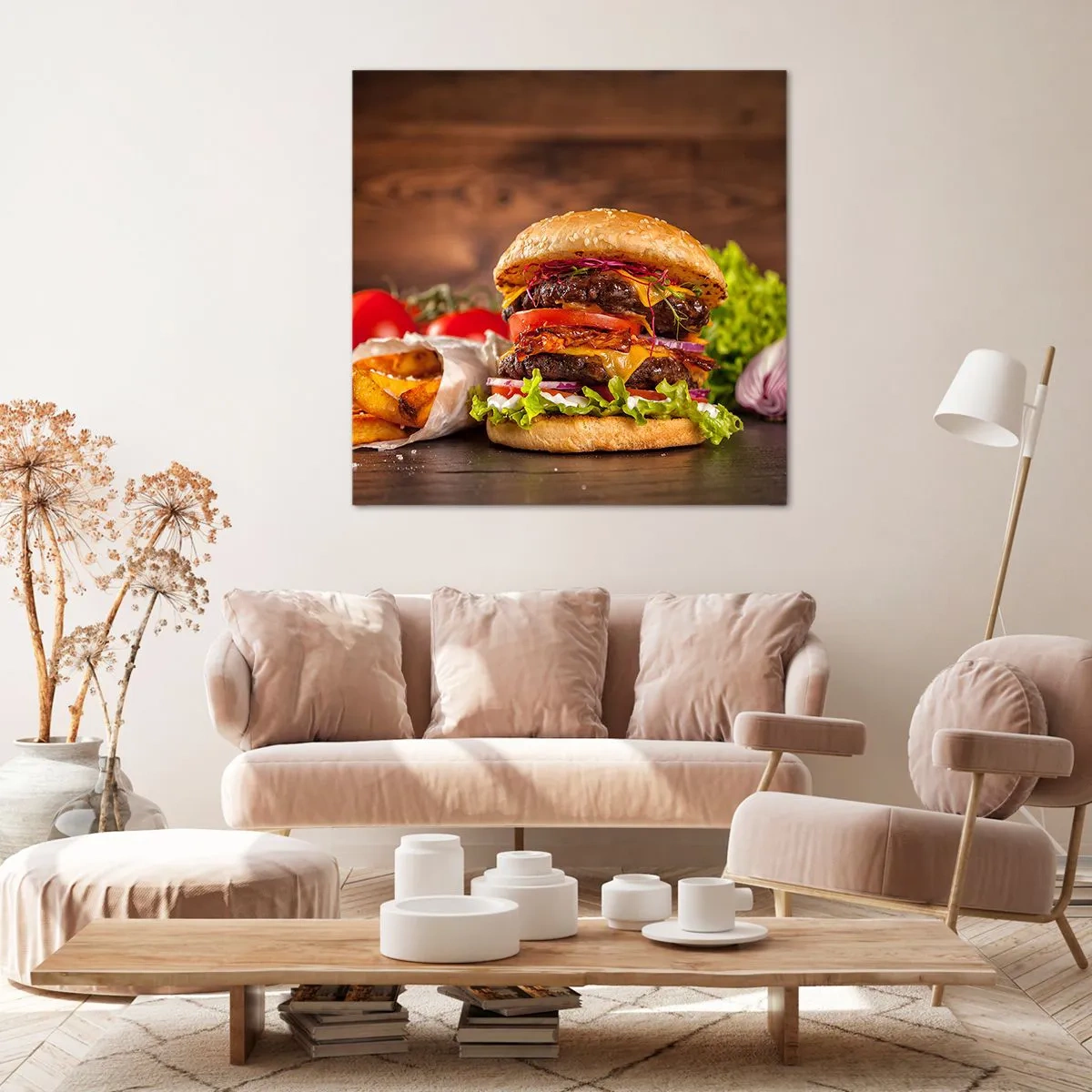 Bild auf Leinwand - Leinwandbild - Die verbotene Frucht - 40x40 cm