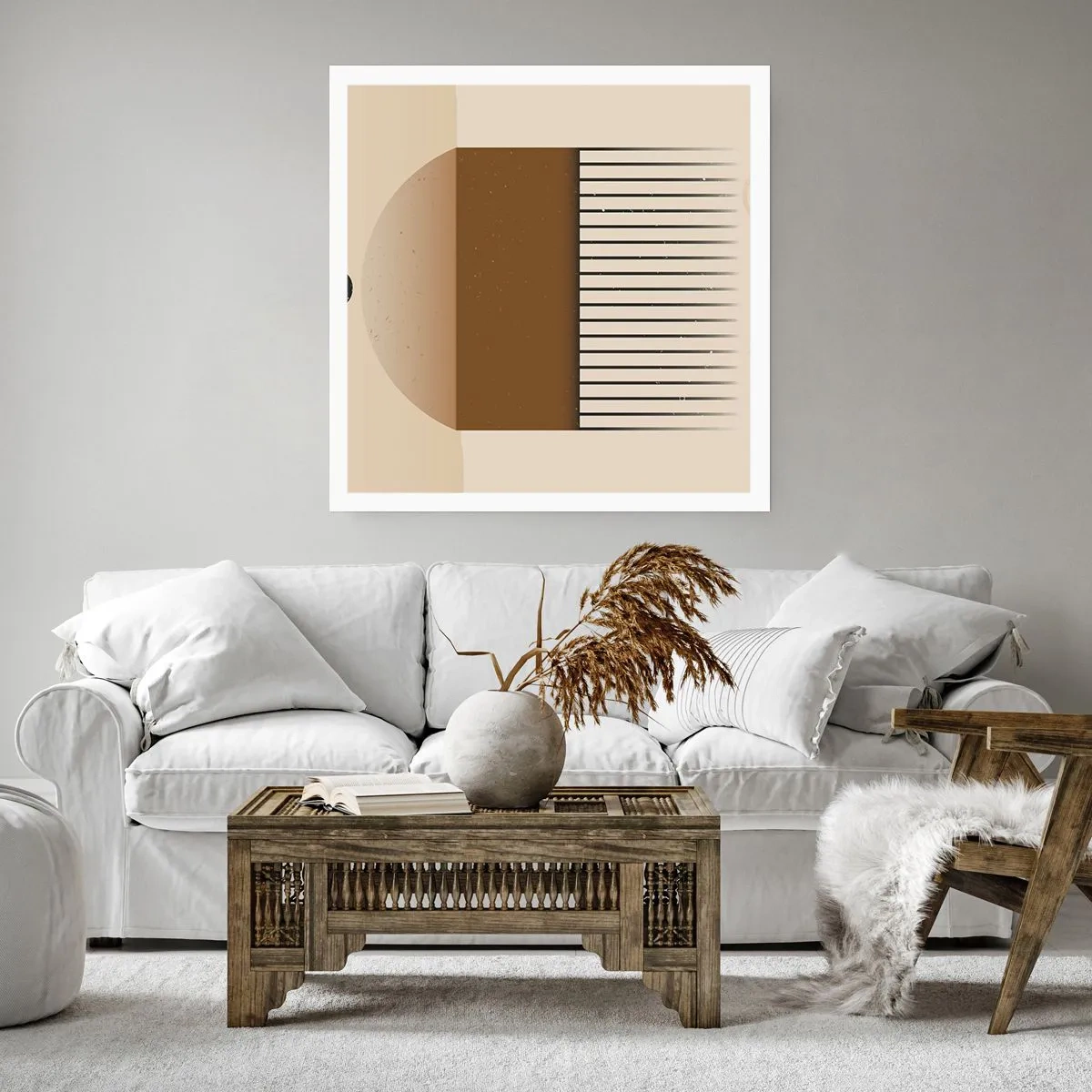 Poster - Verschiedene Staaten - 40x40 cm