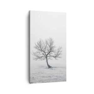 Bild auf Leinwand - Leinwandbild - Gegen das Nichts - 45x80 cm