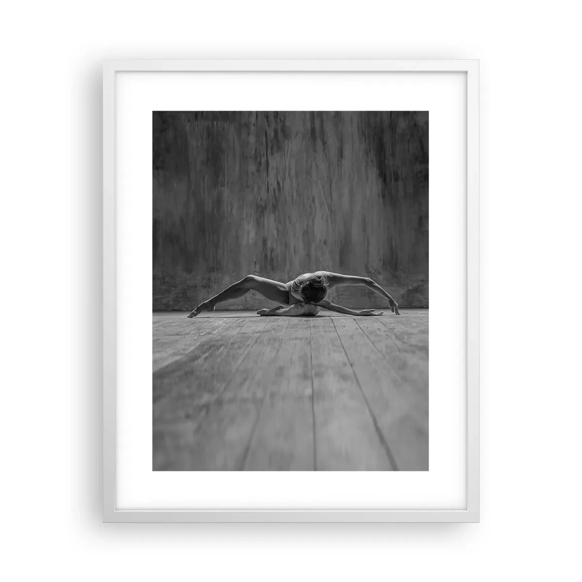 Poster in einem weißen Rahmen - Symmetrie gefunden - 40x50 cm