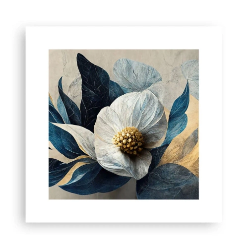 Poster - Er hat ein Herz aus Gold - 30x30 cm