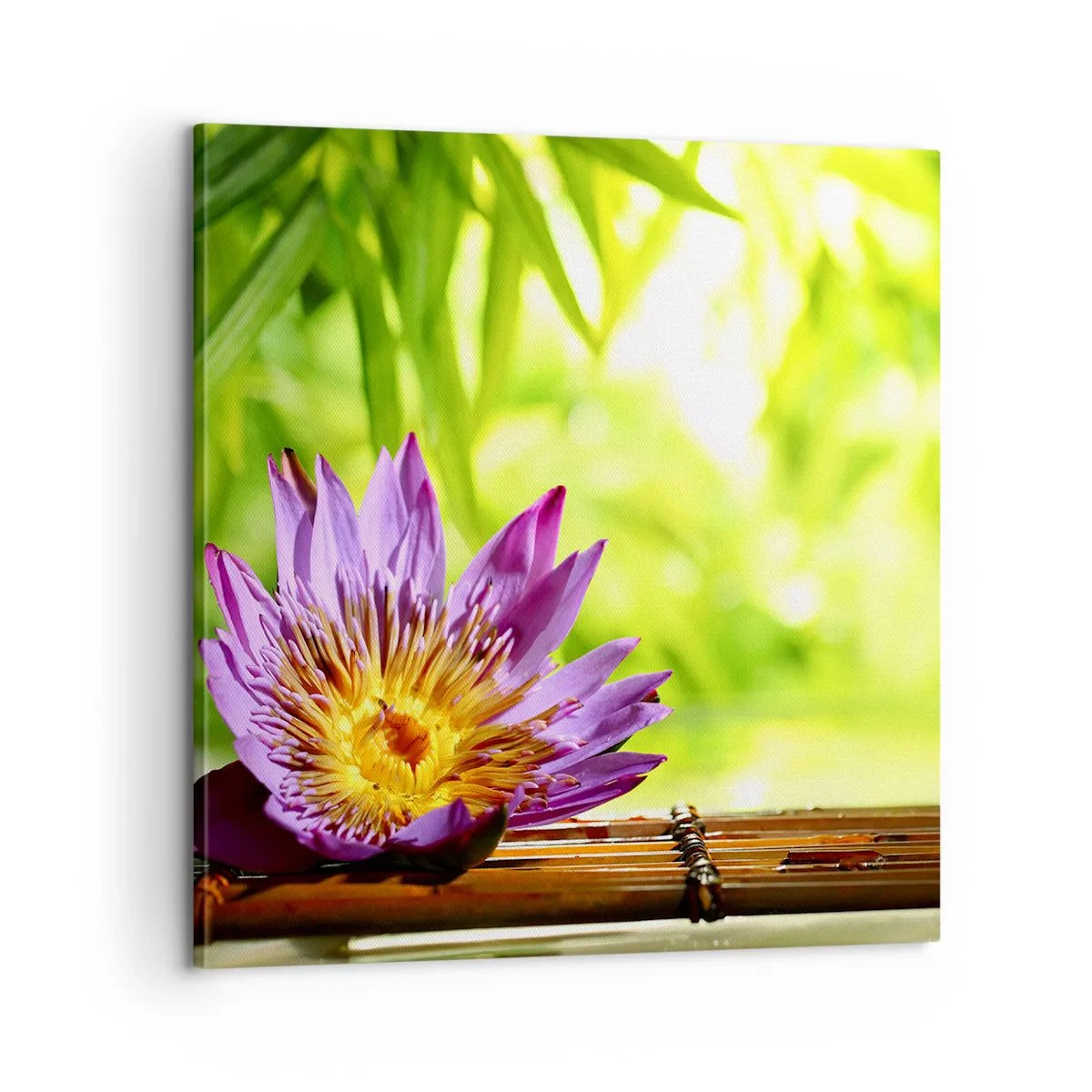 Bild auf Leinwand - Leinwandbild - In der asiatischen Sonne - 60x60 cm