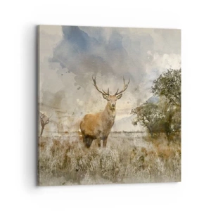 Bild auf Leinwand - Leinwandbild - Würde – Stärke – Würde - 70x70 cm