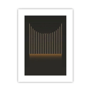 Poster - Die Dunkelheit erkunden - 30x40 cm