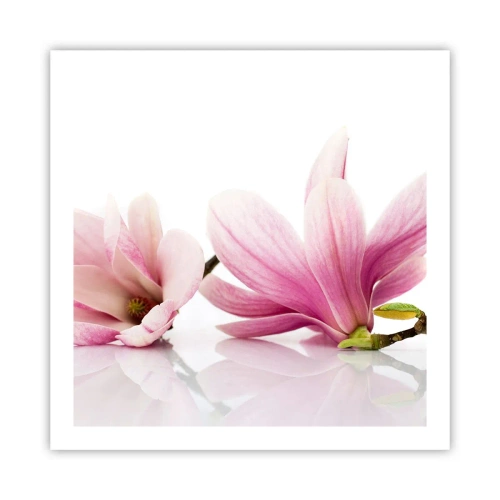 Poster - Zart wie ein Frühlingswind - 60x60 cm