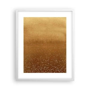 Poster in einem weißen Rahmen - Die Geburt des Lichts - 40x50 cm