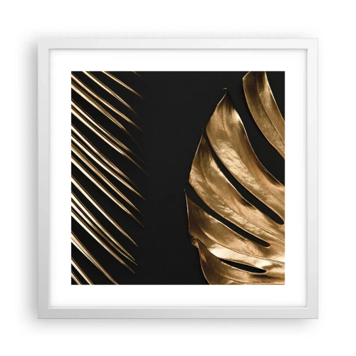 Poster in einem weißen Rahmen - Anders und genauso teuer - 40x40 cm