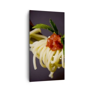 Bild auf Leinwand - Leinwandbild - Ein leckerer Bissen - 55x100 cm