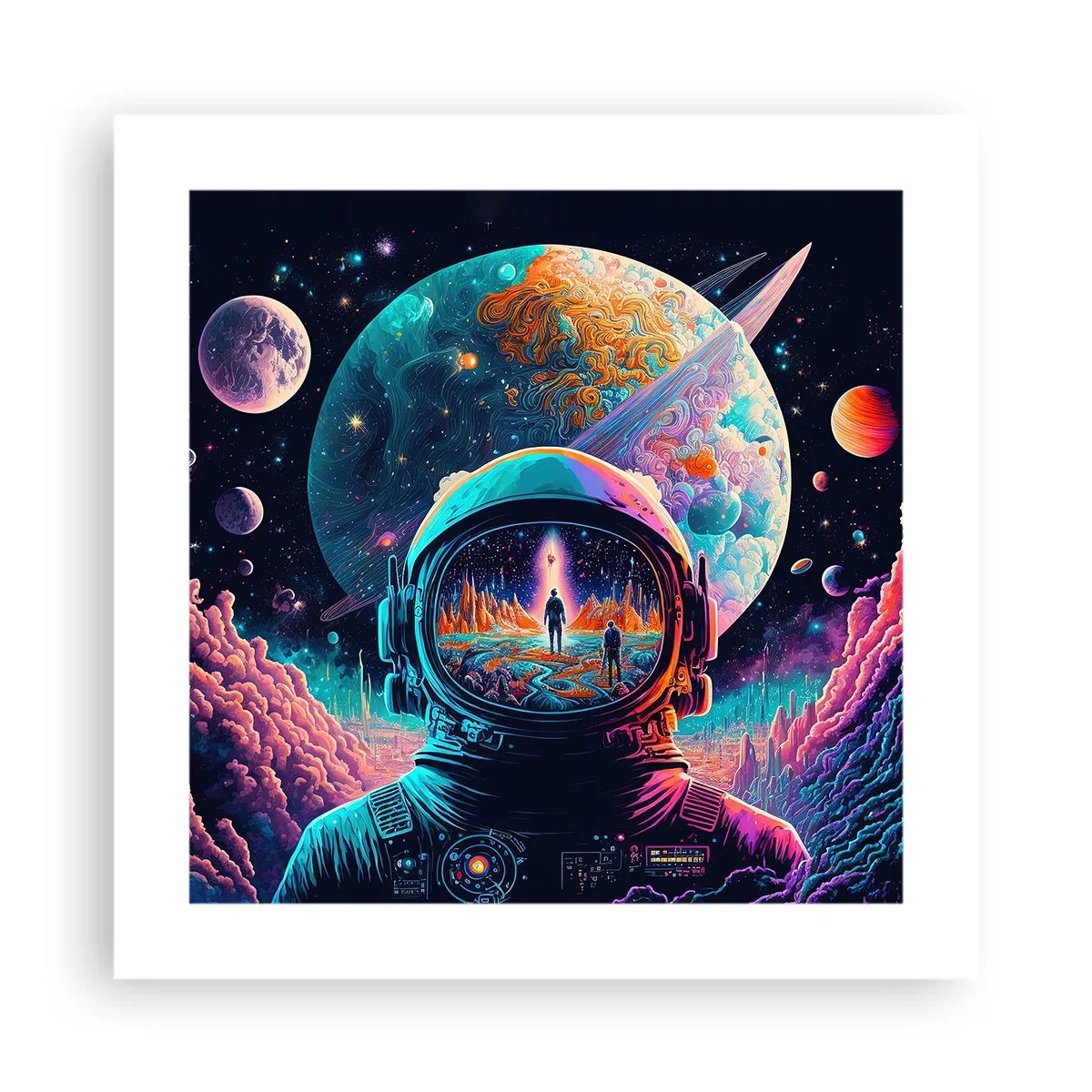 Poster - Philosophen haben nicht davon geträumt - 40x40 cm