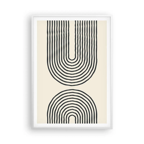 Poster in einem weißen Rahmen - In einem Moment ... - 70x100 cm