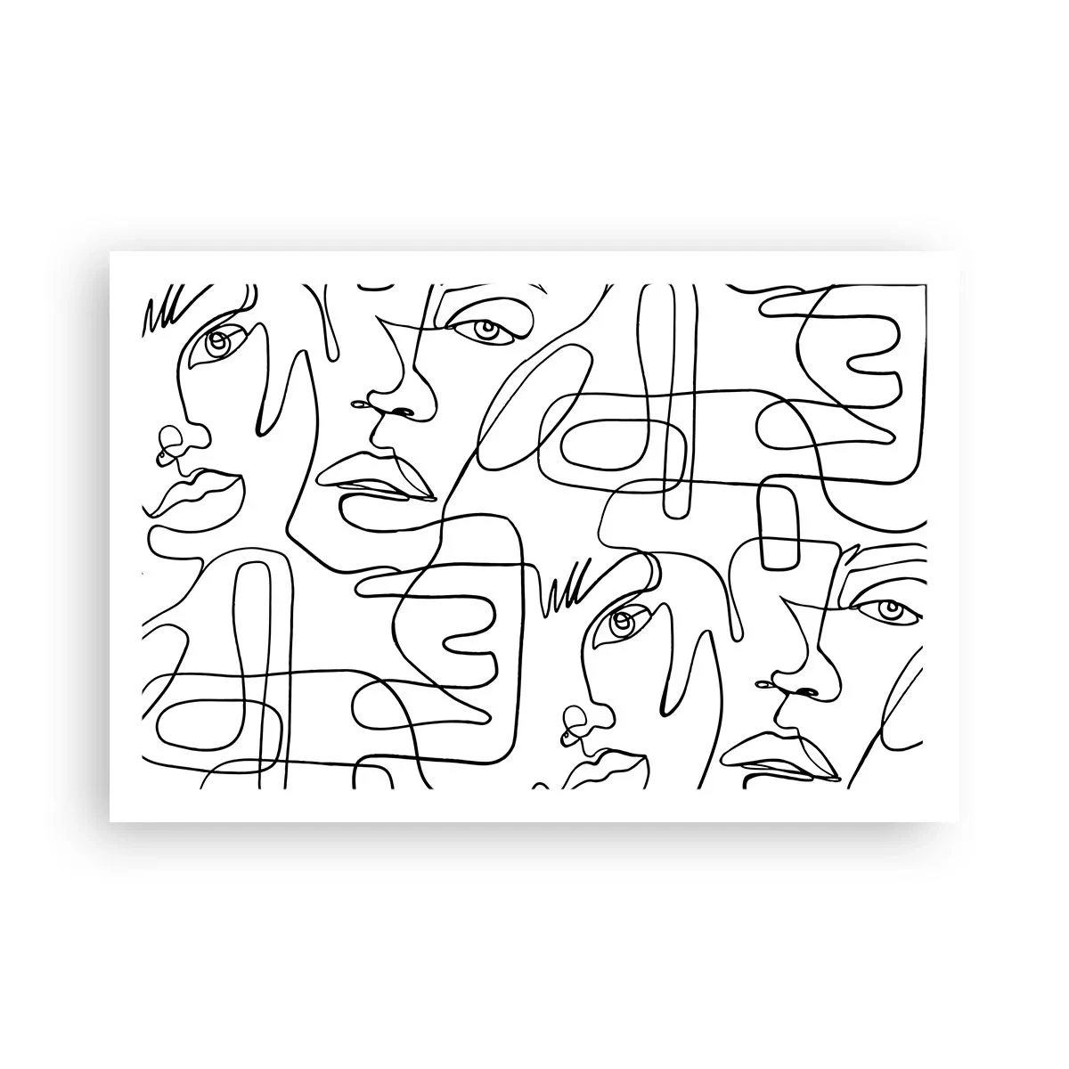 Poster - In verworrenen Gefühlen - 91x61 cm