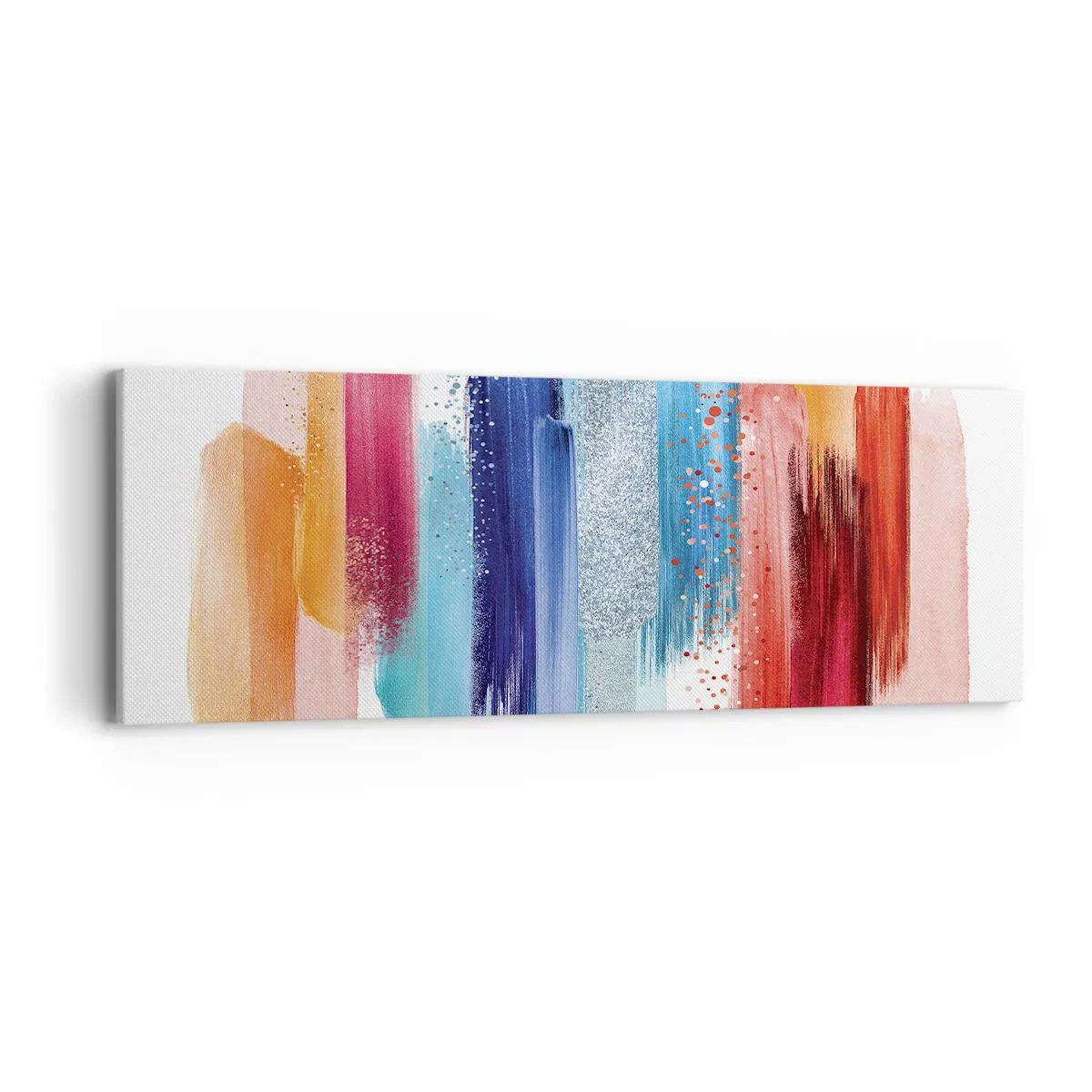 Bild auf Leinwand - Leinwandbild - Auf und ab - 90x30 cm