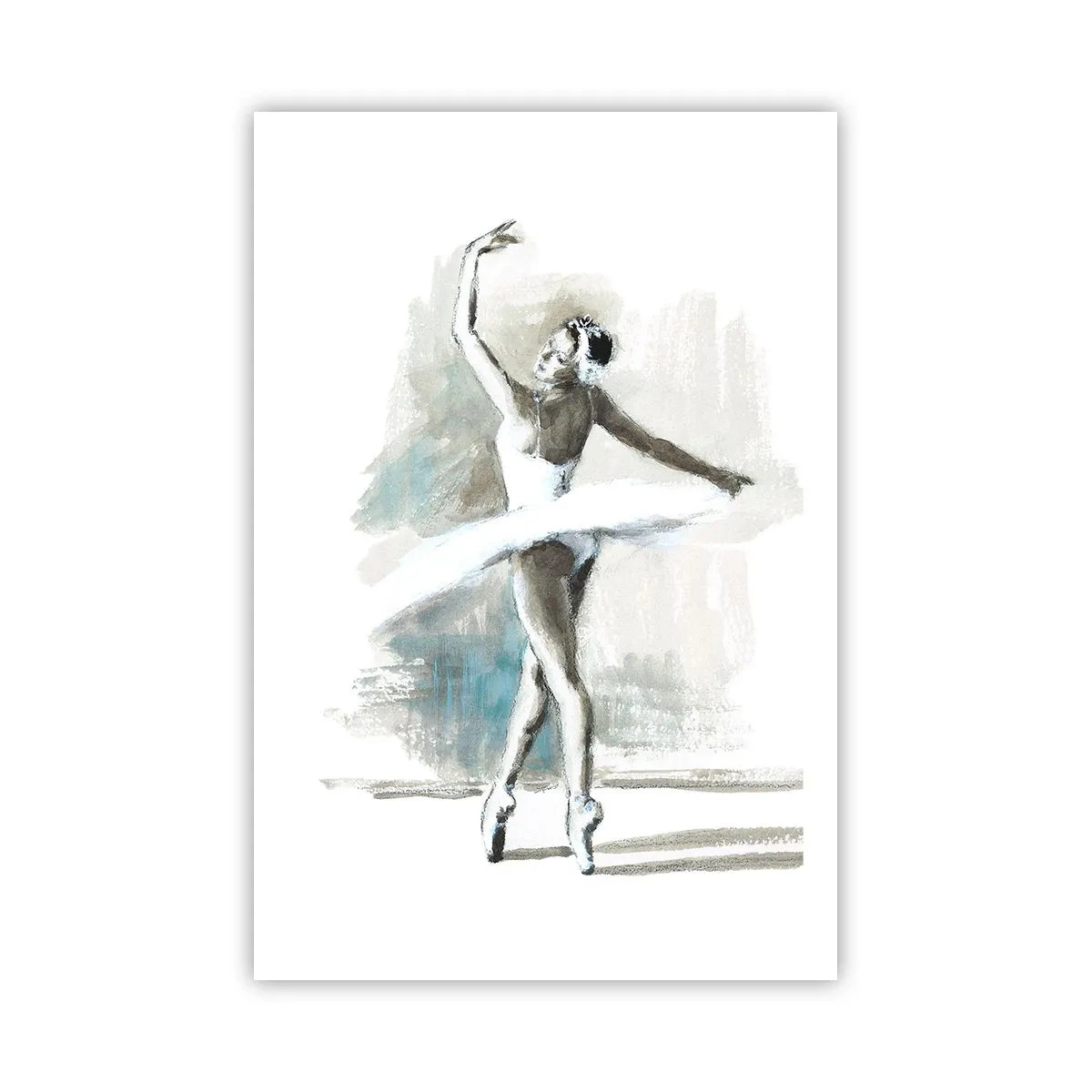Poster - In einen Schwan verzaubert - 61x91 cm
