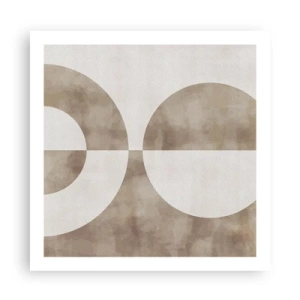 Poster - Ähnlichkeiten und Unterschiede - 60x60 cm