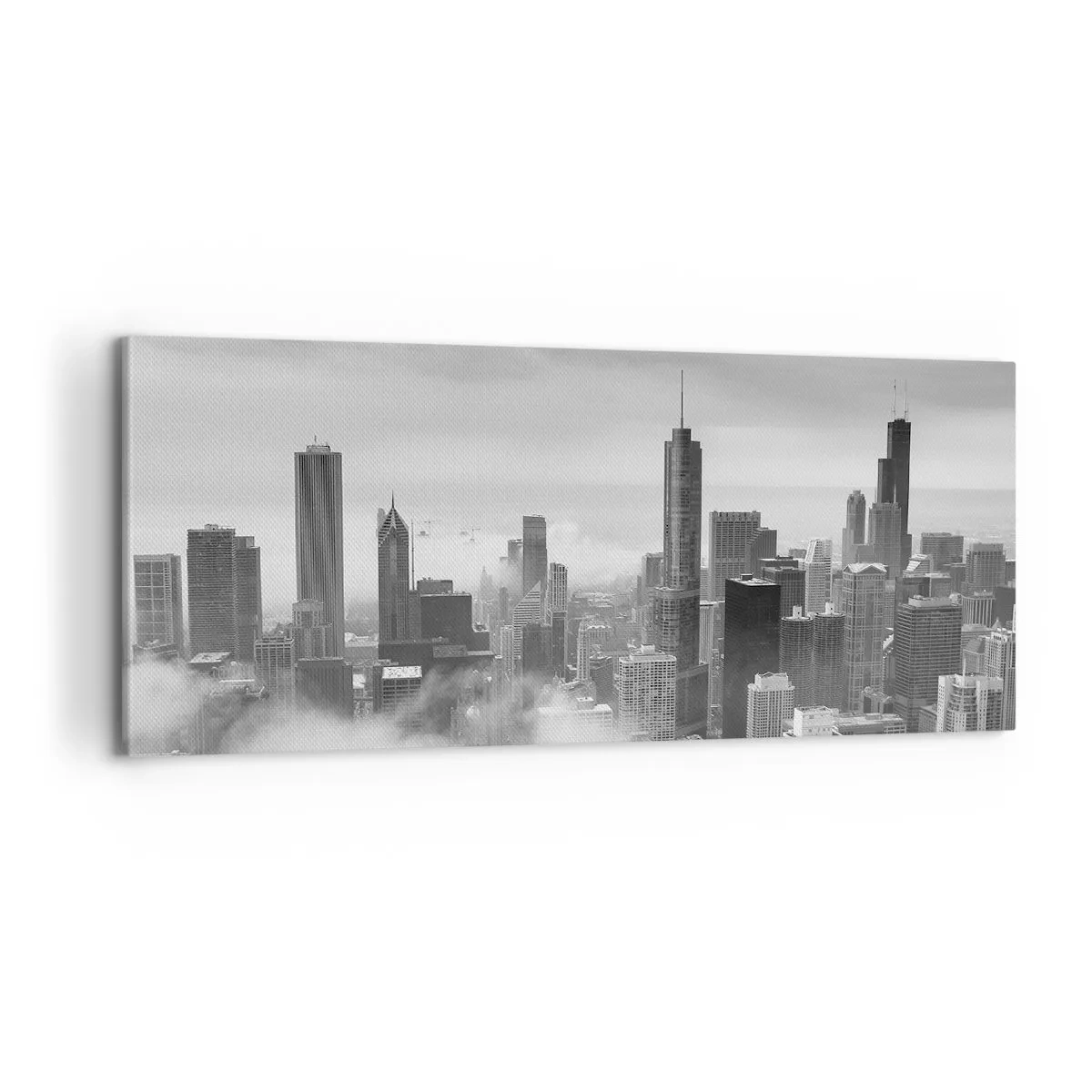 Bild auf Leinwand - Leinwandbild - Amerikanische Landschaft - 100x40 cm
