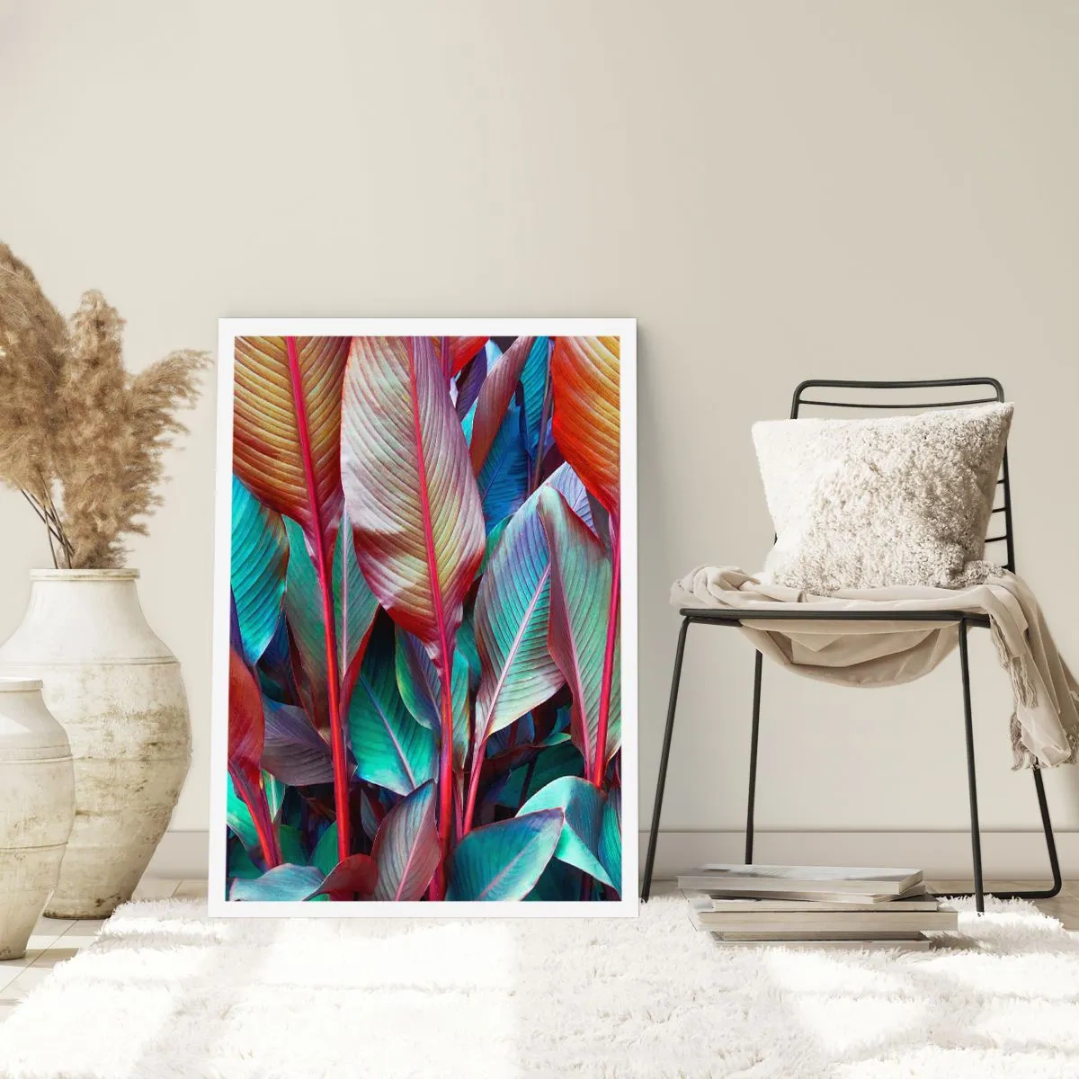 Poster - Buntes Dickicht - 30x40 cm