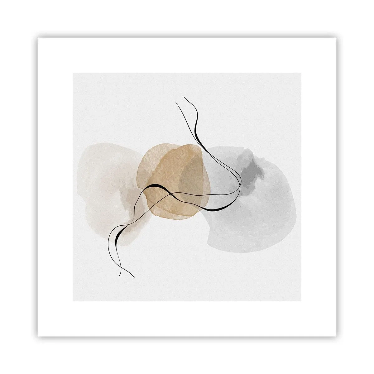 Poster - Luftperlen - 30x30 cm