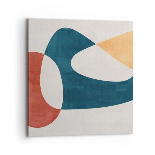 Bild auf Leinwand - Leinwandbild - Einflüsse und Metamorphosen - 70x70 cm