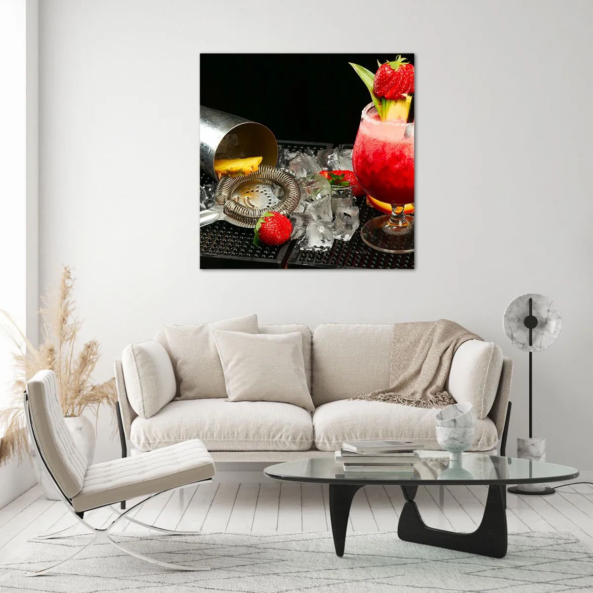 Glasbild - Bild auf glas - Zaubern Sie einen Geschmack - 70x70 cm