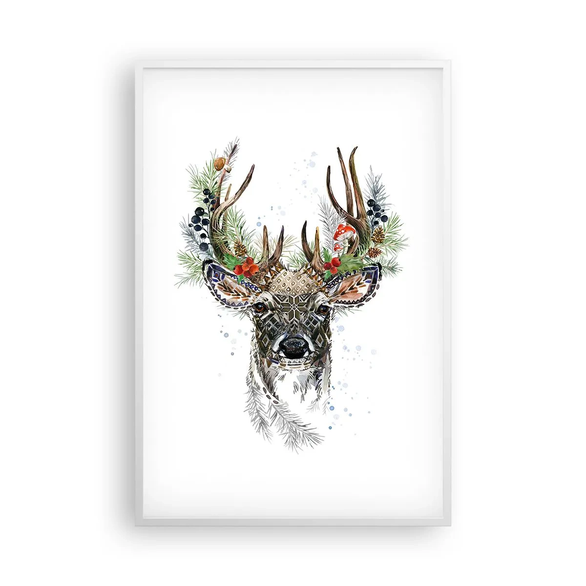 Poster in einem weißen Rahmen - Im festlichen Gewand - 61x91 cm