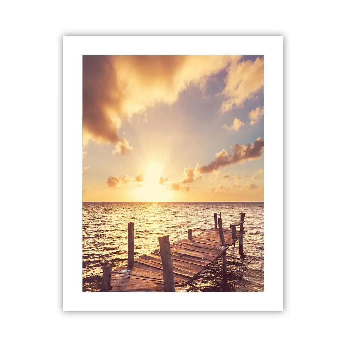 Poster - Das goldene Land der Sanftmut - 40x50 cm