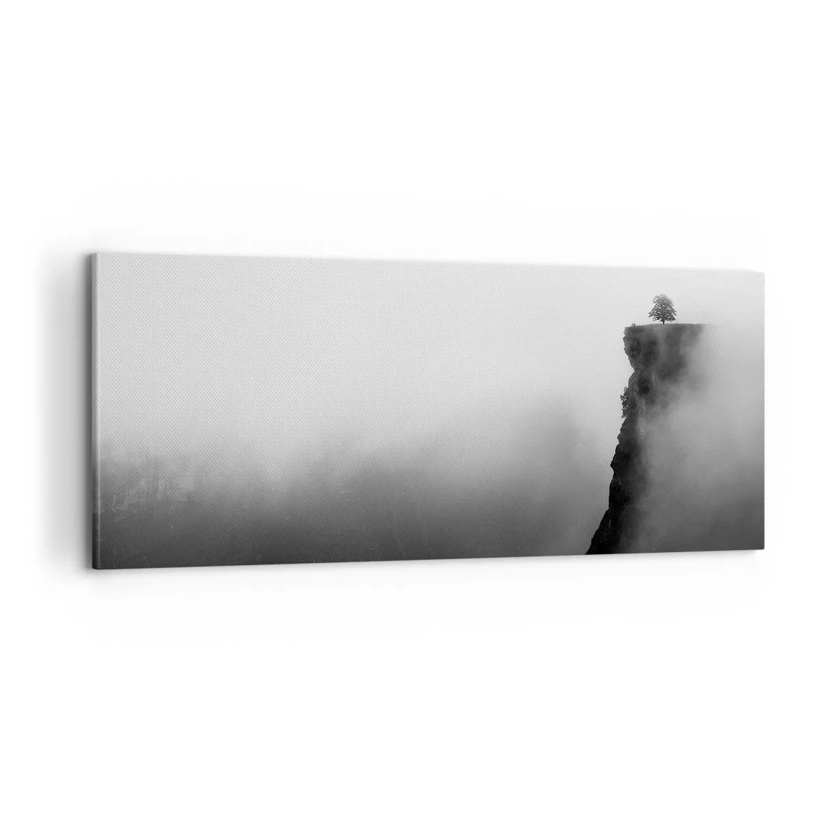 Bild auf Leinwand - Leinwandbild - Am Rande der Welt - 100x40 cm