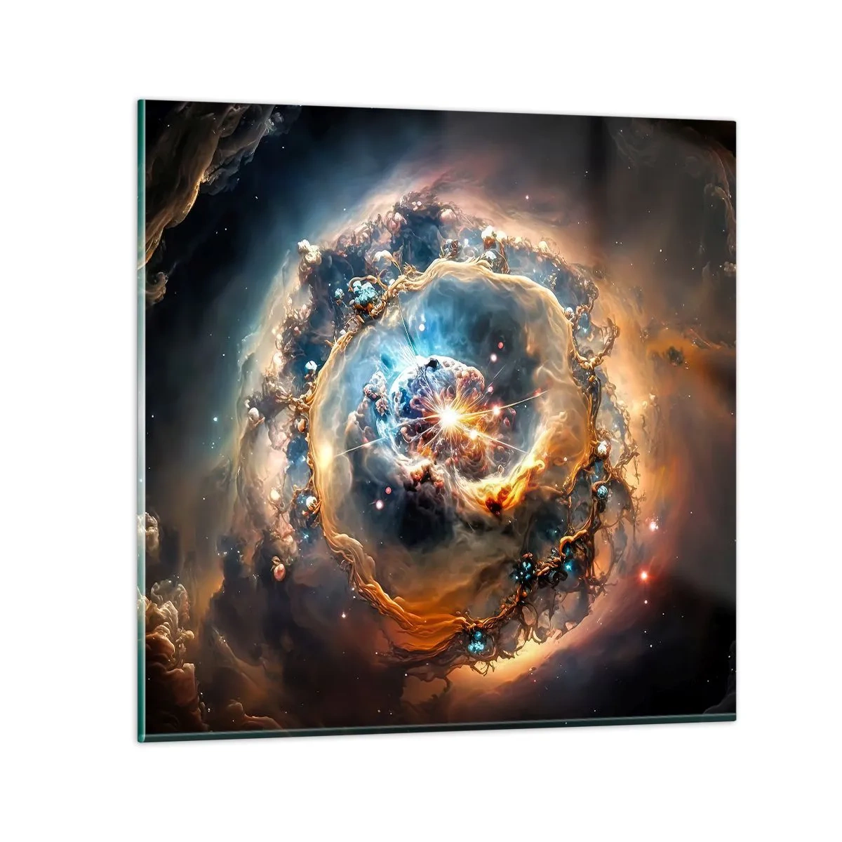 Glasbild - Bild auf glas - Anfang - 50x50 cm