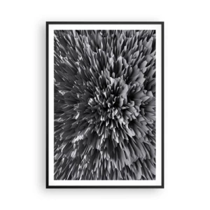 Poster in einem schwarzem Rahmen - Härter kann es nicht werden - 70x100 cm