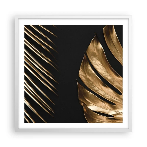 Poster in einem weißen Rahmen - Anders und genauso teuer - 60x60 cm