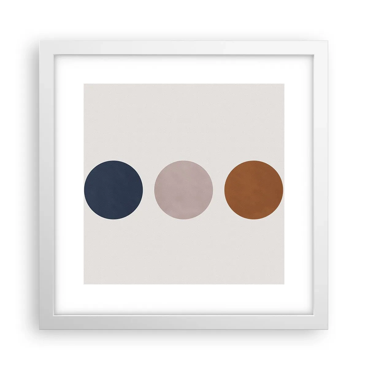 Poster in einem weißen Rahmen - Ein Symbol für Exzellenz - 30x30 cm