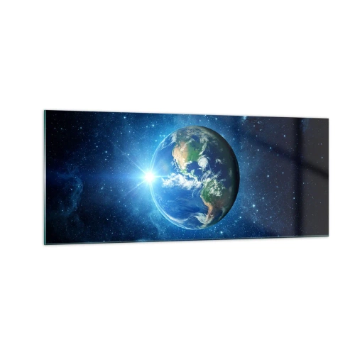 Glasbild - Bild auf glas - Wir sind im Himmel - 100x40 cm