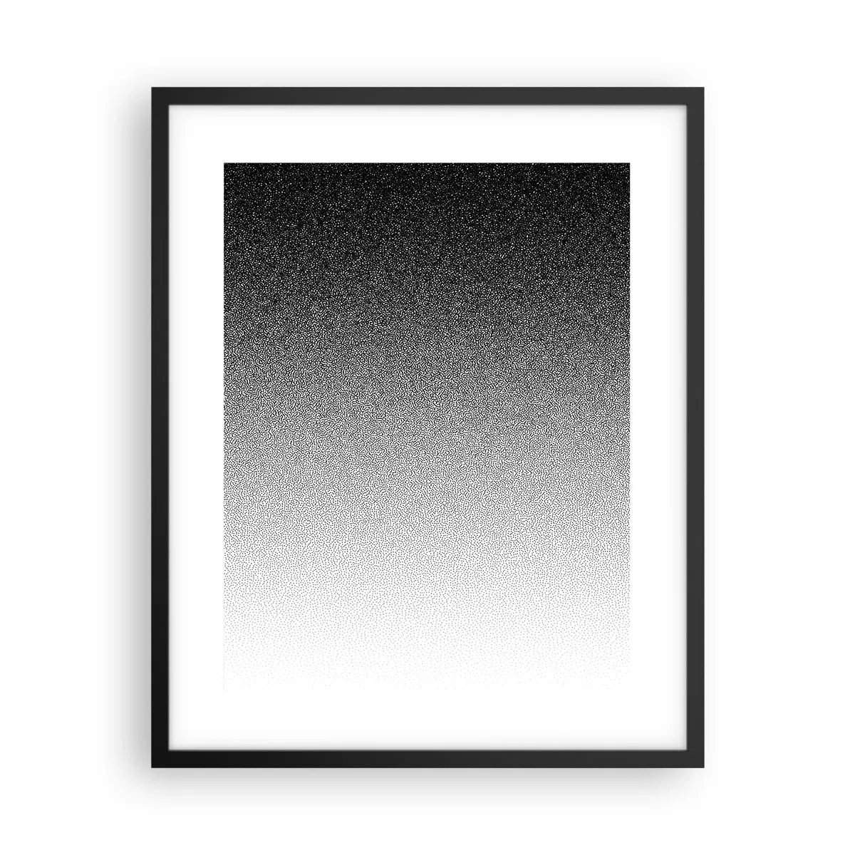 Poster in einem schwarzem Rahmen - Dem Licht entgegen - 40x50 cm