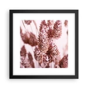 Poster in einem schwarzem Rahmen - Scheinbar unauffällig - 30x30 cm