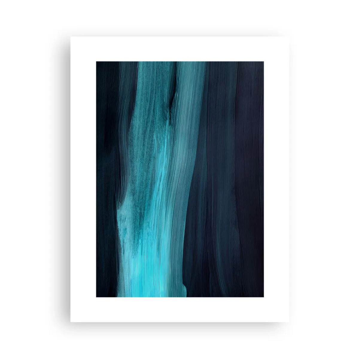 Poster - Gehen Sie mit dem Strom - 30x40 cm