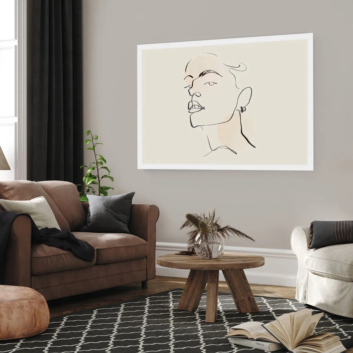 Poster - Ein stolzer Blick - 91x61 cm