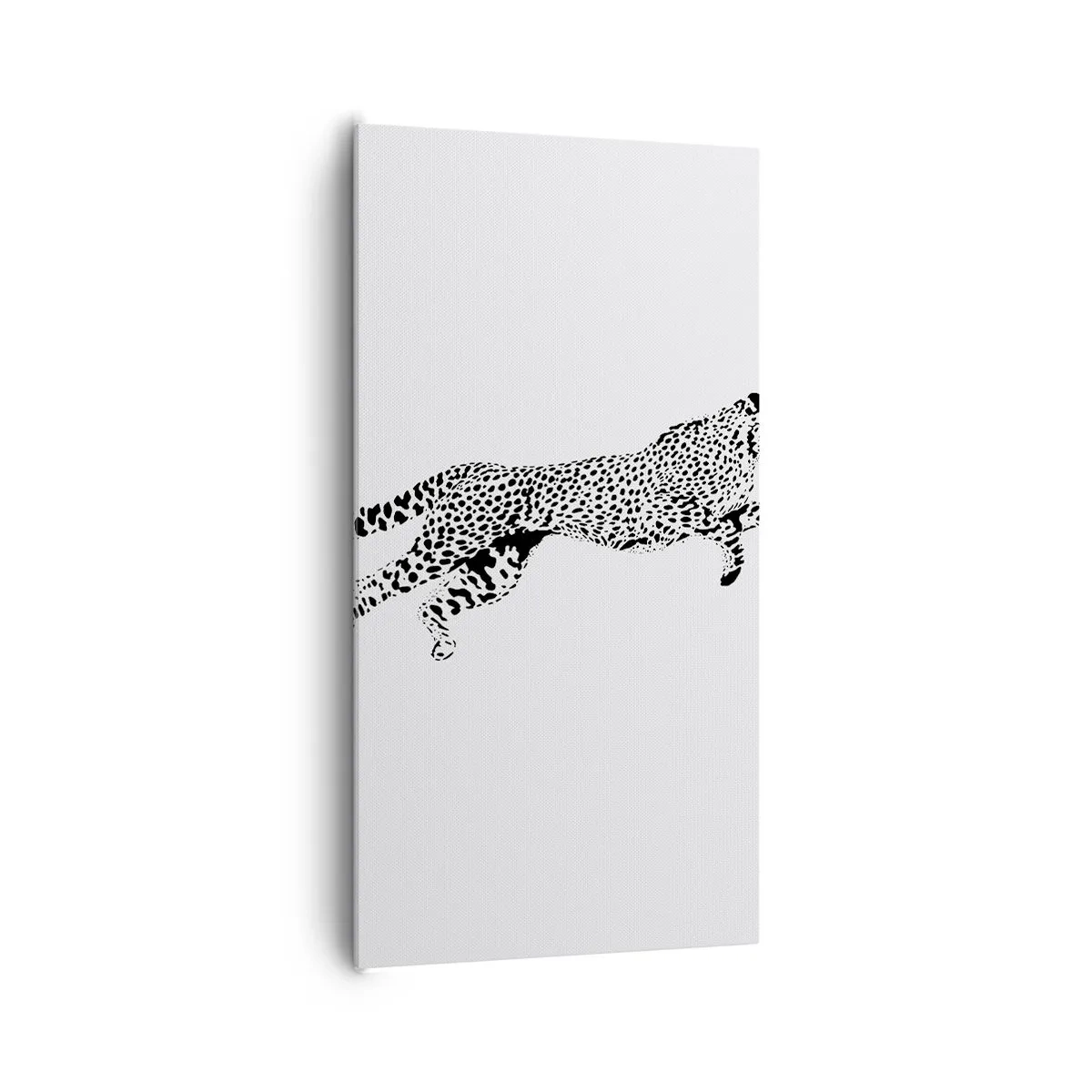 Bild auf Leinwand - Leinwandbild - Der schnellste der Welt - 65x120 cm