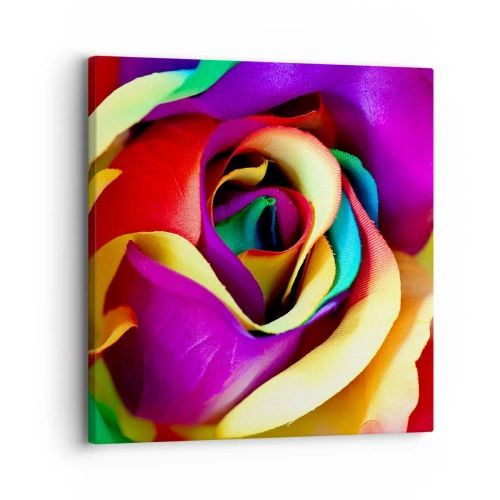 Bild auf Leinwand - Leinwandbild - Es ist unmöglich - 30x30 cm