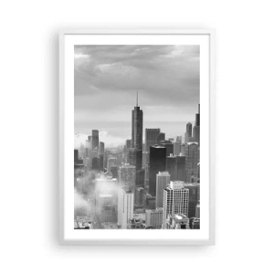 Poster in einem weißen Rahmen - Amerikanische Landschaft - 50x70 cm