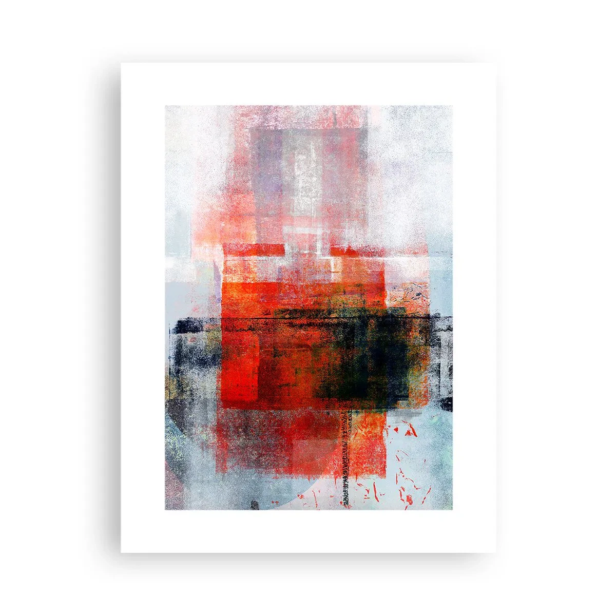 Poster - Komposition leuchtet - 30x40 cm