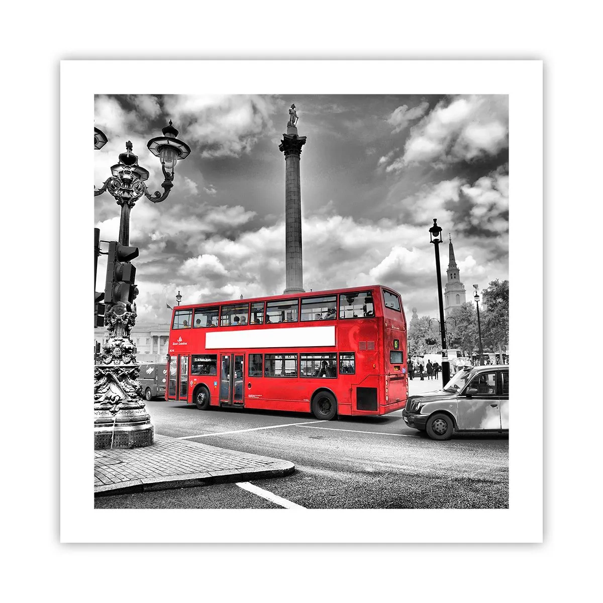 Poster - Der wahre Blutkreislauf der Stadt - 50x50 cm