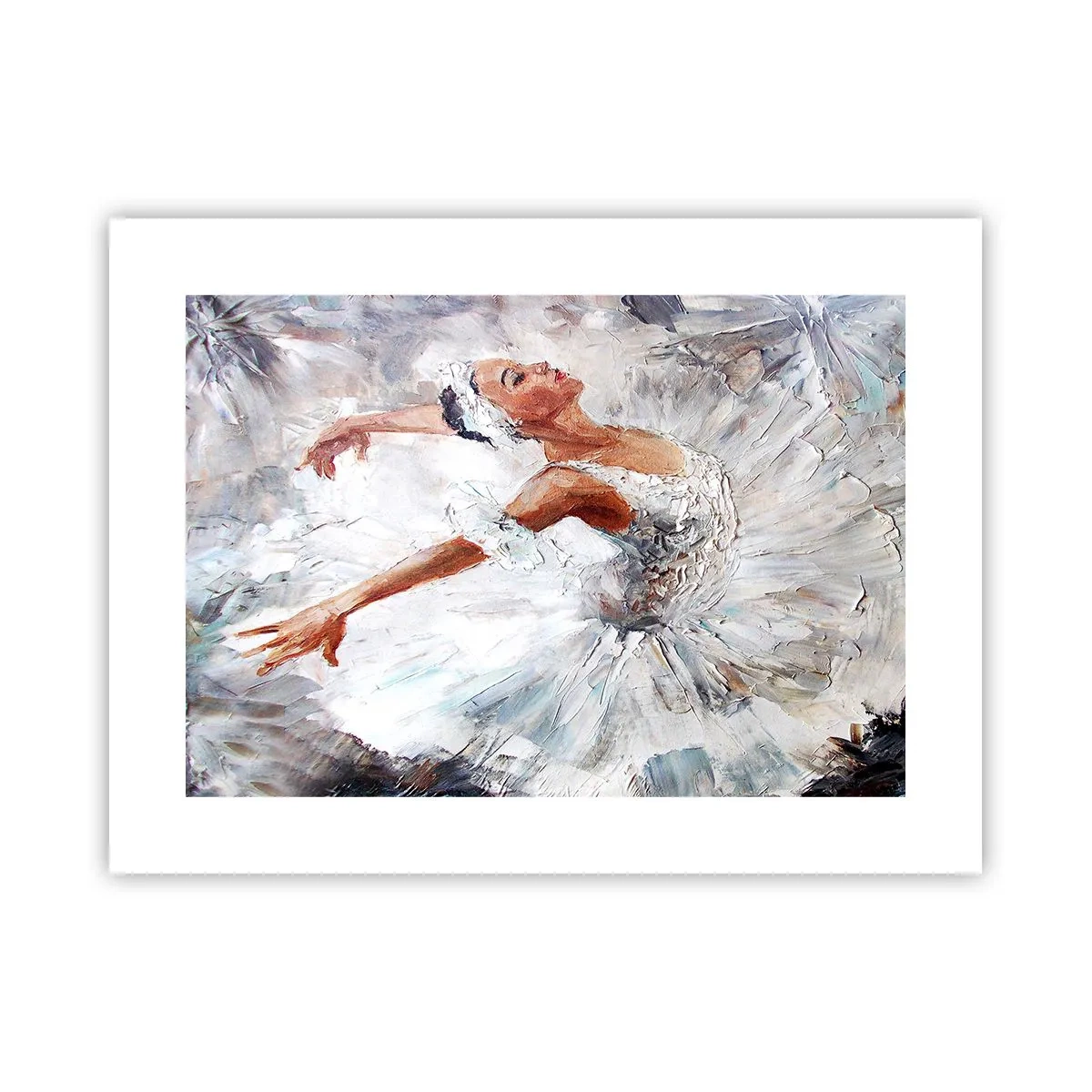 Poster - Zart und leicht wie Tüll - 40x30 cm
