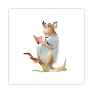 Poster - Lies mir vor Mama - 50x50 cm