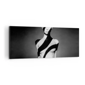 Bild auf Leinwand - Leinwandbild - In Glanz und Schatten - 100x40 cm