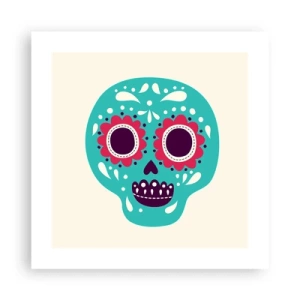 Poster - Das Leben – Spaß bis zum Tod - 40x40 cm