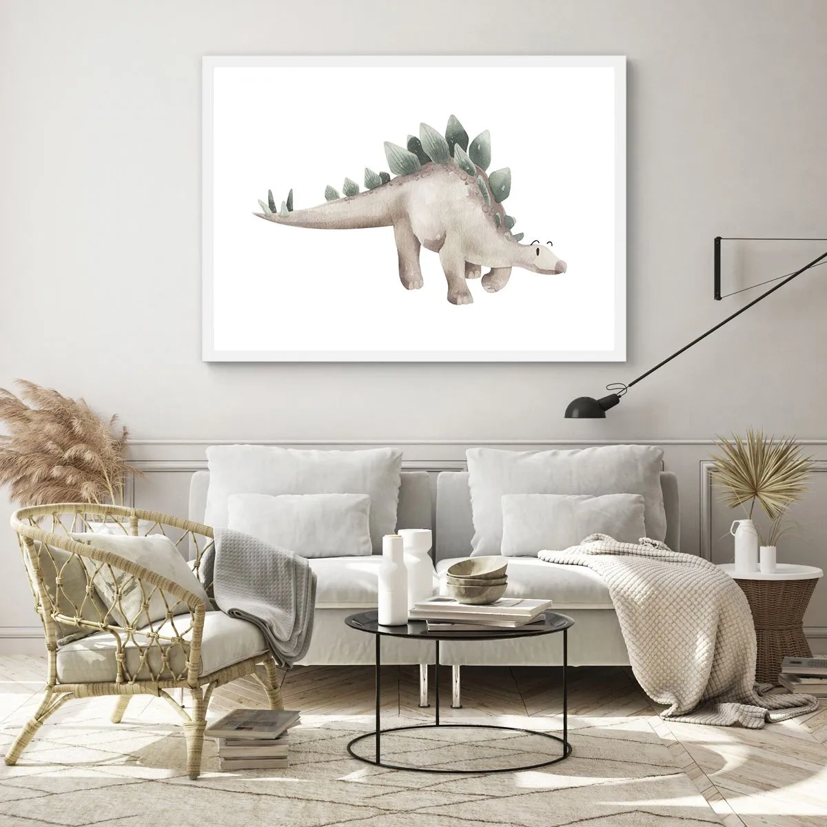 Poster in einem weißen Rahmen - Euer Freund - 100x70 cm