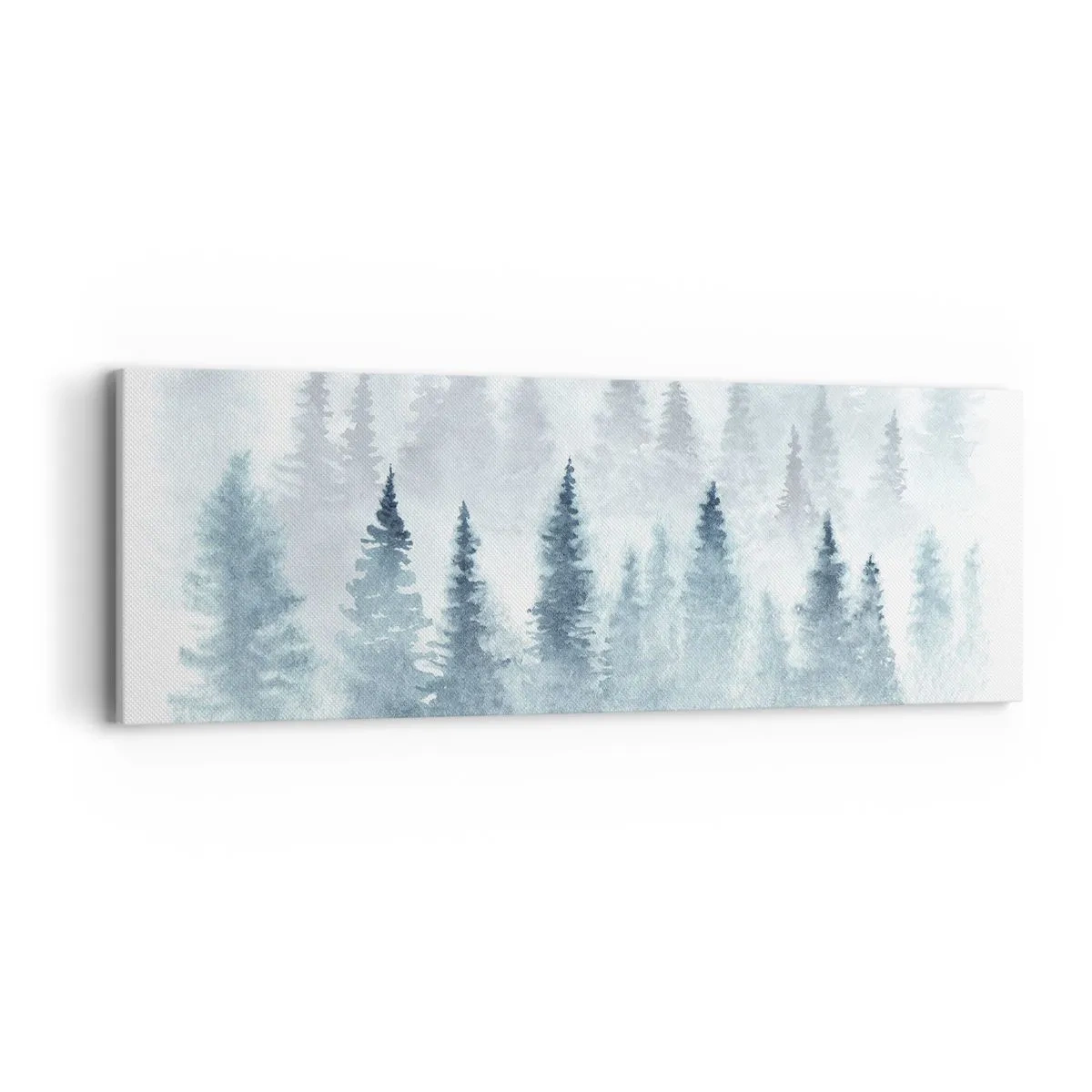 Bild auf Leinwand - Leinwandbild - In Nebel gehüllt - 90x30 cm