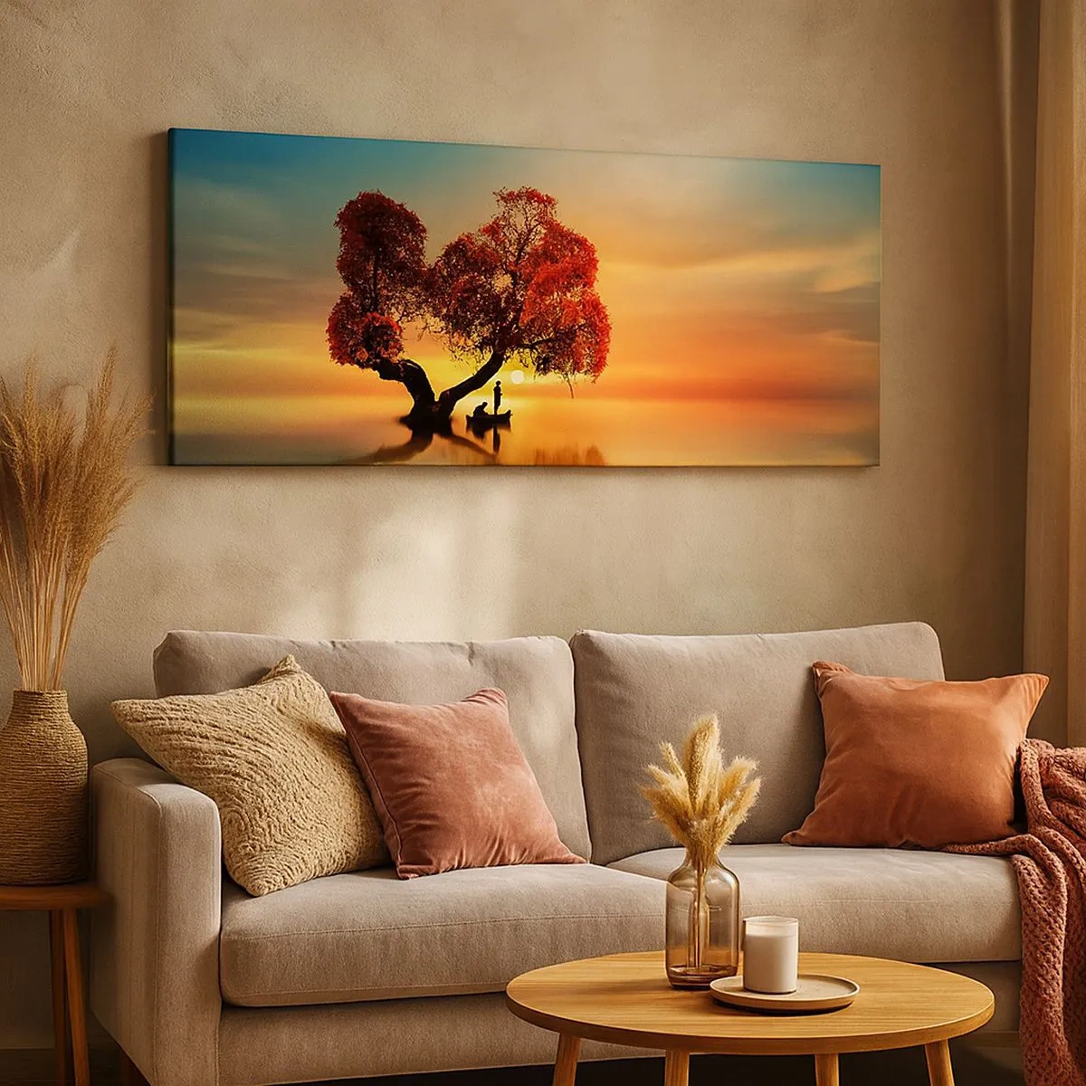 Bild auf Leinwand - Leinwandbild - Oddaysons und die Stille der Weltlosen - 100x40 cm